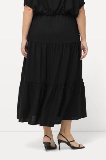 Moda za polnejše Suknja maxi s volanima plus velikost, xxl, Ulla Popken in Johann Popken (JP1880)