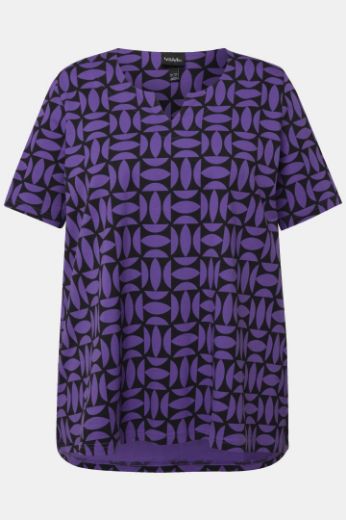 Moda za polnejše Majica kratkih rukava s printom plus velikost, xxl, Ulla Popken in Johann Popken (JP1880)