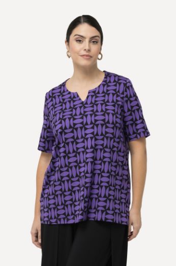 Moda za polnejše Majica kratkih rukava s printom plus velikost, xxl, Ulla Popken in Johann Popken (JP1880)