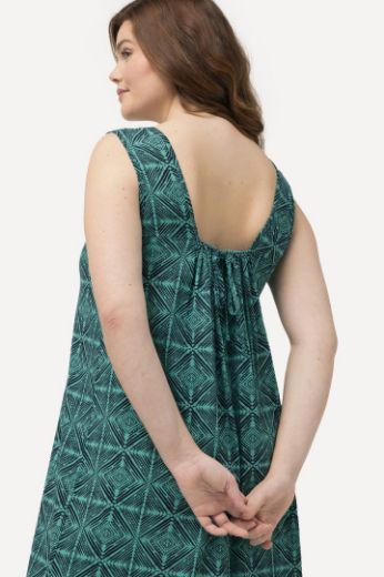 Moda za polnejše Haljina bez rukava geometrijskog printa plus velikost, xxl, Ulla Popken in Johann Popken (JP1880)