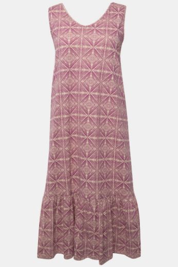 Moda za polnejše Haljina bez rukava geometrijskog printa plus velikost, xxl, Ulla Popken in Johann Popken (JP1880)