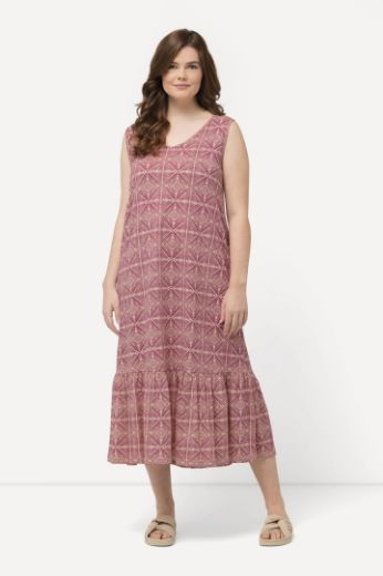 Moda za polnejše Haljina bez rukava geometrijskog printa plus velikost, xxl, Ulla Popken in Johann Popken (JP1880)