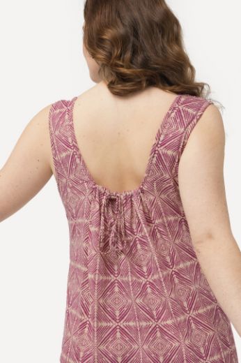 Moda za polnejše Haljina bez rukava geometrijskog printa plus velikost, xxl, Ulla Popken in Johann Popken (JP1880)