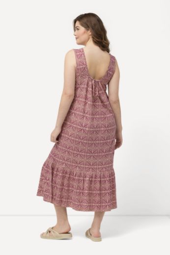 Moda za polnejše Haljina bez rukava geometrijskog printa plus velikost, xxl, Ulla Popken in Johann Popken (JP1880)
