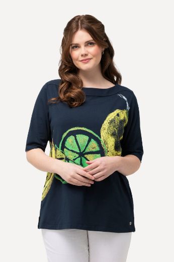 Moda za polnejše Majica kratkih rukava s voćnim printom plus velikost, xxl, Ulla Popken in Johann Popken (JP1880)