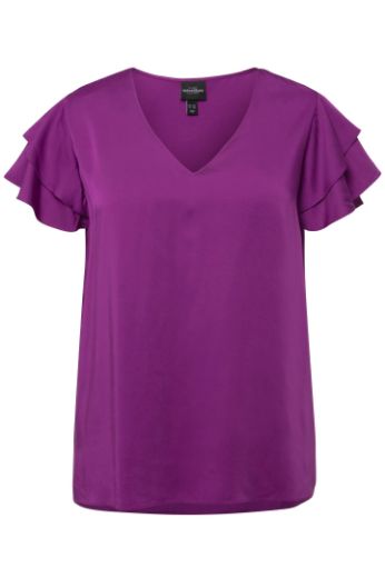 Moda za polnejše Bluza s dvoslojnim rukavima plus velikost, xxl, Ulla Popken in Johann Popken (JP1880)
