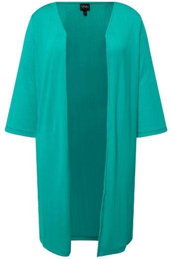Moda za polnejše Kardigan lagani dužeg kroja s 3/4 rukavima plus velikost, xxl, Ulla Popken in Johann Popken (JP1880)