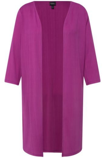 Moda za polnejše Kardigan lagani dužeg kroja s 3/4 rukavima plus velikost, xxl, Ulla Popken in Johann Popken (JP1880)