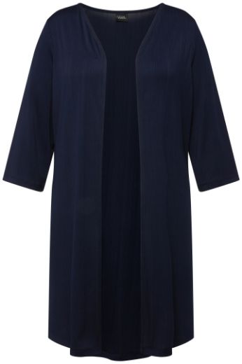 Moda za polnejše Kardigan lagani dužeg kroja s 3/4 rukavima plus velikost, xxl, Ulla Popken in Johann Popken (JP1880)