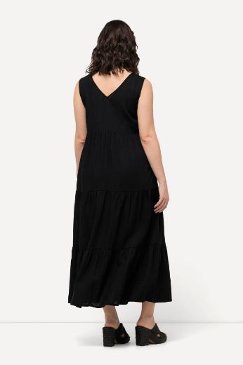 Moda za polnejše Haljina bez rukava V izreza plus velikost, xxl, Ulla Popken in Johann Popken (JP1880)