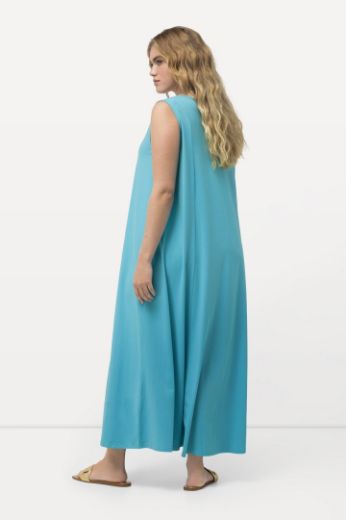 Moda za polnejše Haljina maxi bez rukava V izreza plus velikost, xxl, Ulla Popken in Johann Popken (JP1880)