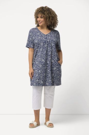 Moda za polnejše Tunika kratkih rukava cvjetnog printa plus velikost, xxl, Ulla Popken in Johann Popken (JP1880)