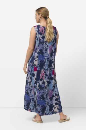 Moda za polnejše Haljina maxi bez rukava s cvjetnim printom plus velikost, xxl, Ulla Popken in Johann Popken (JP1880)