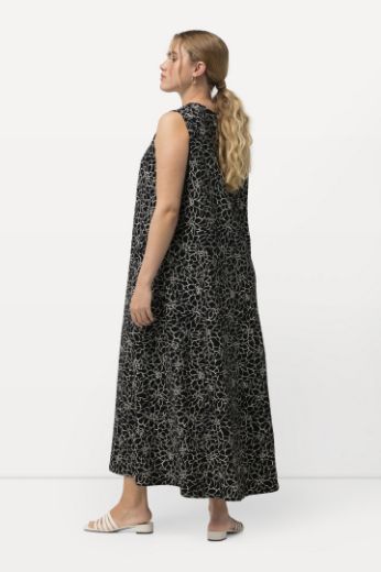 Moda za polnejše Haljina maxi bez rukava s cvjetnim printom plus velikost, xxl, Ulla Popken in Johann Popken (JP1880)