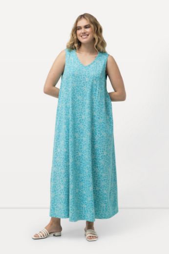 Moda za polnejše Haljina maxi bez rukava s cvjetnim printom plus velikost, xxl, Ulla Popken in Johann Popken (JP1880)
