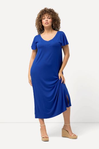 Moda za polnejše Haljina midi spuštenih rukava plus velikost, xxl, Ulla Popken in Johann Popken (JP1880)