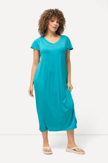 Moda za polnejše Haljina midi spuštenih rukava plus velikost, xxl, Ulla Popken in Johann Popken (JP1880)
