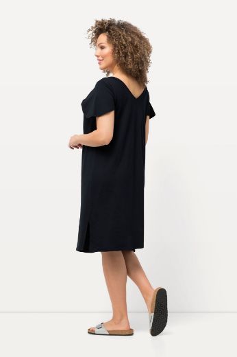 Moda za polnejše Haljina midi spuštenih rukava plus velikost, xxl, Ulla Popken in Johann Popken (JP1880)