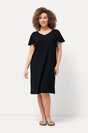 Moda za polnejše Haljina midi spuštenih rukava plus velikost, xxl, Ulla Popken in Johann Popken (JP1880)