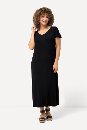 Moda za polnejše Haljina midi spuštenih rukava plus velikost, xxl, Ulla Popken in Johann Popken (JP1880)