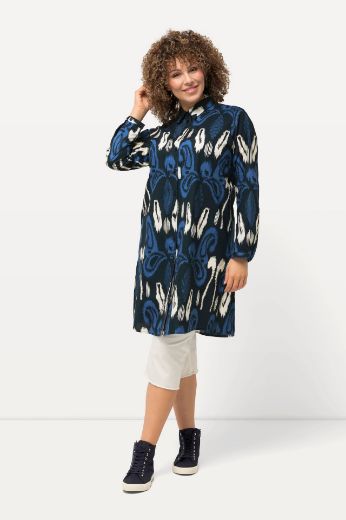 Moda za polnejše Bluza dugih rukava s vezanjem u struku plus velikost, xxl, Ulla Popken in Johann Popken (JP1880)