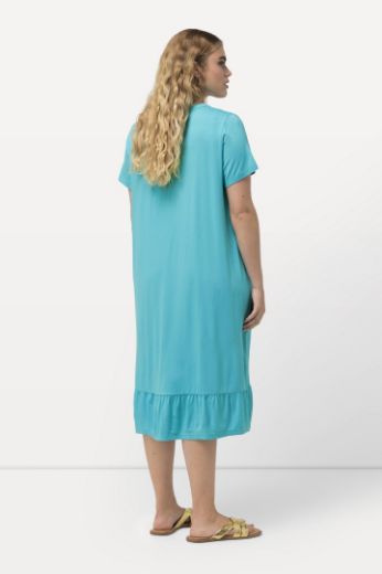 Moda za polnejše Haljina midi A kroja kratkih rukava plus velikost, xxl, Ulla Popken in Johann Popken (JP1880)