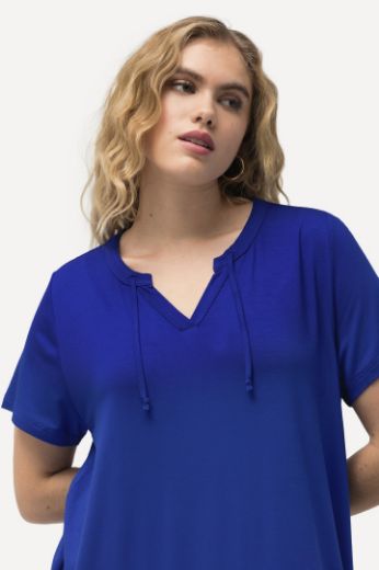 Moda za polnejše Haljina midi A kroja kratkih rukava plus velikost, xxl, Ulla Popken in Johann Popken (JP1880)