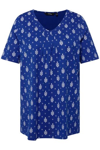 Moda za polnejše Majica A kroja s printom plus velikost, xxl, Ulla Popken in Johann Popken (JP1880)