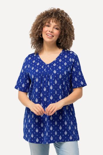 Moda za polnejše Majica A kroja s printom plus velikost, xxl, Ulla Popken in Johann Popken (JP1880)