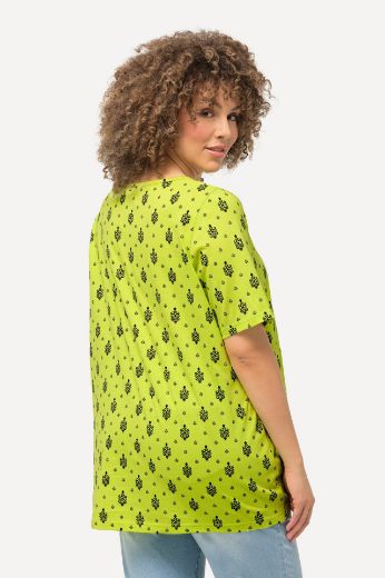 Moda za polnejše Majica A kroja s printom plus velikost, xxl, Ulla Popken in Johann Popken (JP1880)