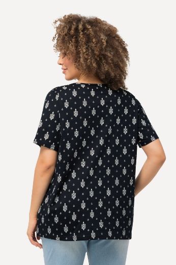 Moda za polnejše Majica A kroja s printom plus velikost, xxl, Ulla Popken in Johann Popken (JP1880)
