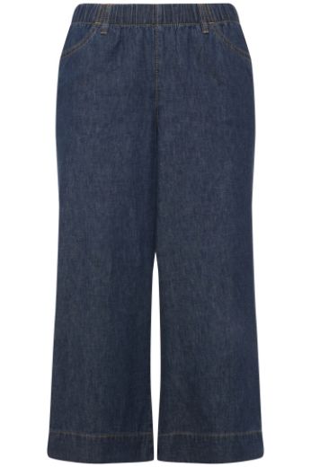 Moda za polnejše Traperice šireg kroja nogavica plus velikost, xxl, Ulla Popken in Johann Popken (JP1880)