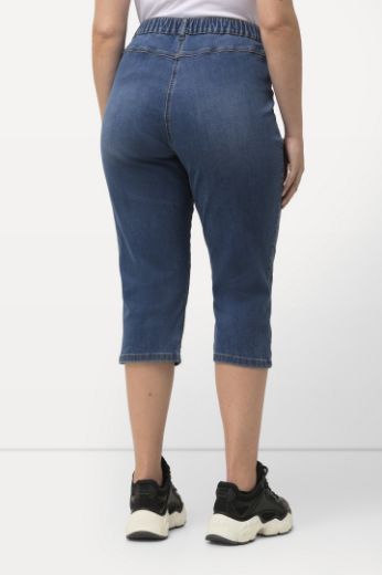 Moda za polnejše Hlače traper Capry plus velikost, xxl, Ulla Popken in Johann Popken (JP1880)