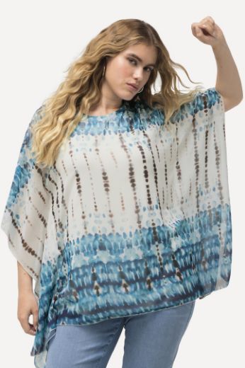 Moda za polnejše Bluza dvoslojna spuštenih rukava plus velikost, xxl, Ulla Popken in Johann Popken (JP1880)