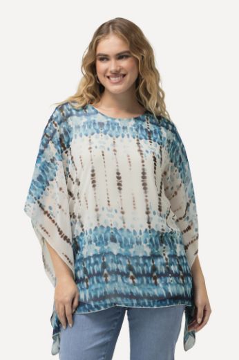 Moda za polnejše Bluza dvoslojna spuštenih rukava plus velikost, xxl, Ulla Popken in Johann Popken (JP1880)
