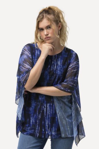 Moda za polnejše Bluza dvoslojna plus velikost, xxl, Ulla Popken in Johann Popken (JP1880)