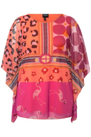 Moda za polnejše Bluza dvoslojna plus velikost, xxl, Ulla Popken in Johann Popken (JP1880)