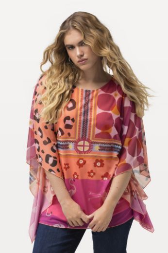 Moda za polnejše Bluza dvoslojna plus velikost, xxl, Ulla Popken in Johann Popken (JP1880)