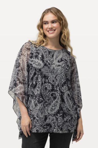 Moda za polnejše Bluza dvoslojna plus velikost, xxl, Ulla Popken in Johann Popken (JP1880)