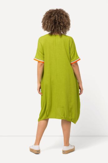 Moda za polnejše Haljina midi kratkih rukava asimetrična plus velikost, xxl, Ulla Popken in Johann Popken (JP1880)