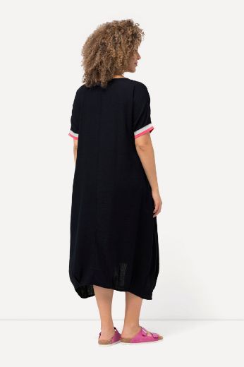Moda za polnejše Haljina midi kratkih rukava asimetrična plus velikost, xxl, Ulla Popken in Johann Popken (JP1880)
