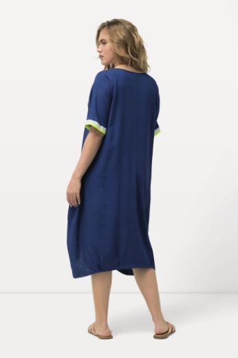 Moda za polnejše Haljina midi kratkih rukava asimetrična plus velikost, xxl, Ulla Popken in Johann Popken (JP1880)