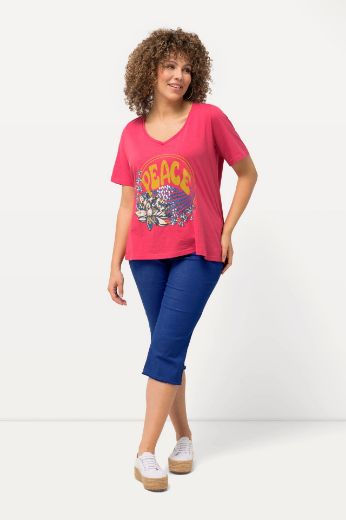 Moda za polnejše Hlače Capri Sienna plus velikost, xxl, Ulla Popken in Johann Popken (JP1880)