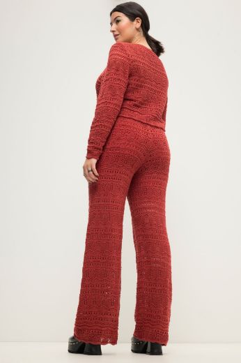 Moda za polnejše Hlače pletene plus velikost, xxl, Ulla Popken in Johann Popken (JP1880)