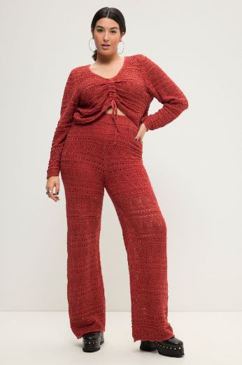 Moda za polnejše Hlače pletene plus velikost, xxl, Ulla Popken in Johann Popken (JP1880)