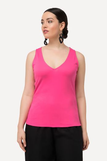 Moda za polnejše Top V ovratnika plus velikost, xxl, Ulla Popken in Johann Popken (JP1880)