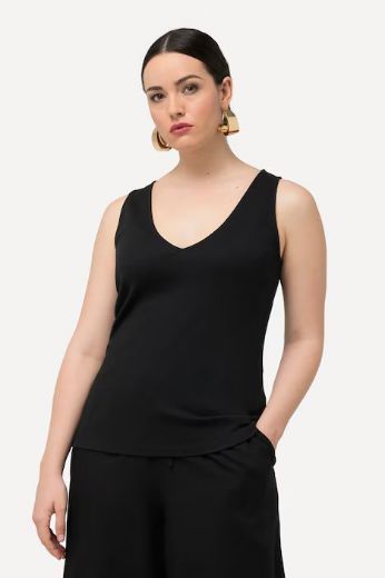 Moda za polnejše Top V ovratnika plus velikost, xxl, Ulla Popken in Johann Popken (JP1880)