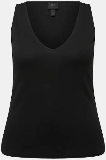 Moda za polnejše Top V ovratnika plus velikost, xxl, Ulla Popken in Johann Popken (JP1880)