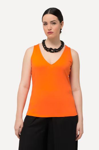 Moda za polnejše Top V ovratnika plus velikost, xxl, Ulla Popken in Johann Popken (JP1880)