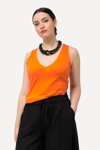 Moda za polnejše Top V ovratnika plus velikost, xxl, Ulla Popken in Johann Popken (JP1880)